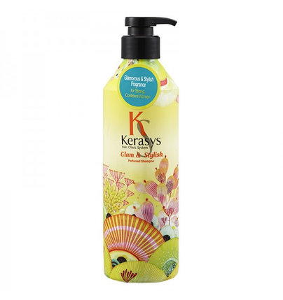 Парфюмированный шампунь для волос Kerasys Glam & Stylish Perfume Shampoo (600 мл), фото 2