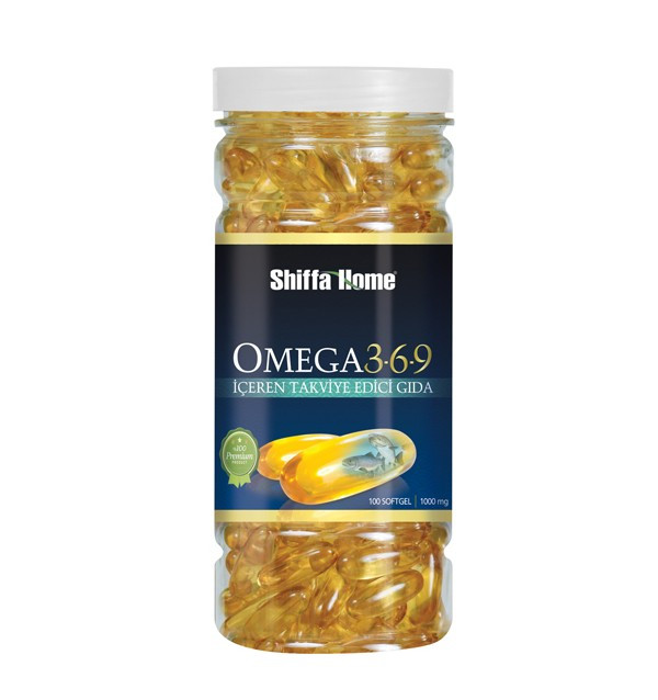 Рыбий жир Омега-3-6-9 Shiffa Home Aksu Vital  в капсулах