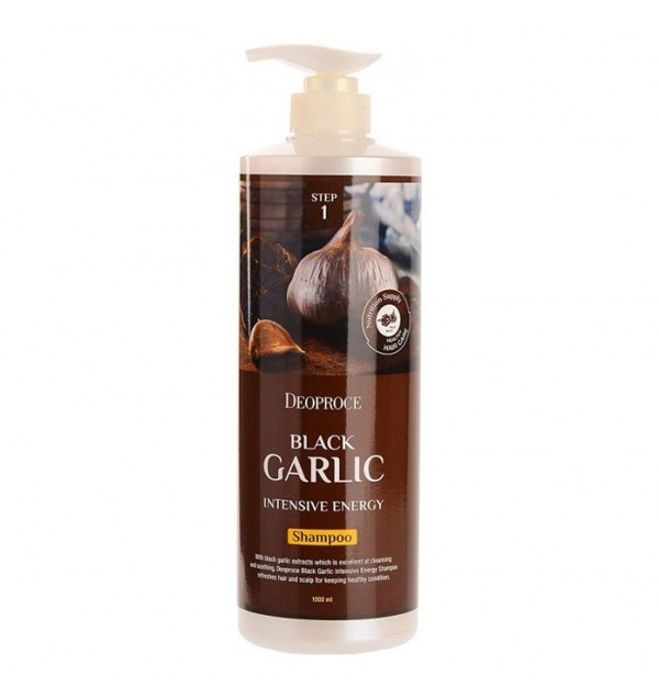 Шампунь для волос Deoproce Black Garlic Intensive Energy Shampoo (1000 мл)