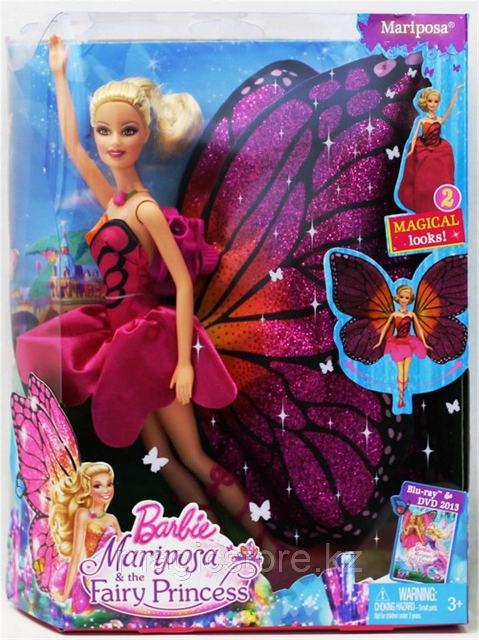 Кукла Барби Принцесса фей Barbie Mariposa and The Fairy Princess Doll - фото 6 - id-p51627615
