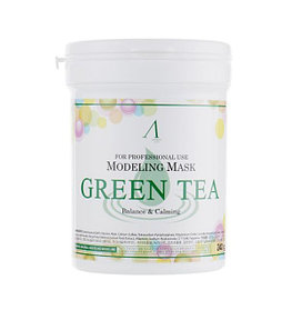 Альгинатная маска успокаивающая и антиоксидантная с экстрактом зеленого чая Anskin (240 гр)