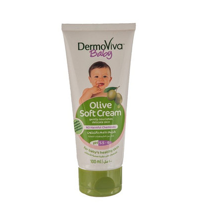 Детский крем с оливковым маслом DermoViva Baby, фото 2