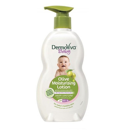 Детский лосьон для тела с экстрактом оливы DermoViva, фото 2