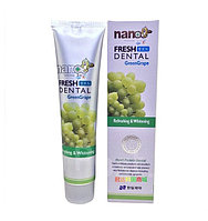 Зубная паста с зеленым виноградом Hanil Nano Technology Fresh Dental Green Grape (160 г)