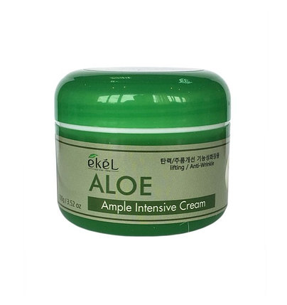 Крем для лица с алоэ вера Ekel Aloe Ample Intensive Cream (100 г), фото 2