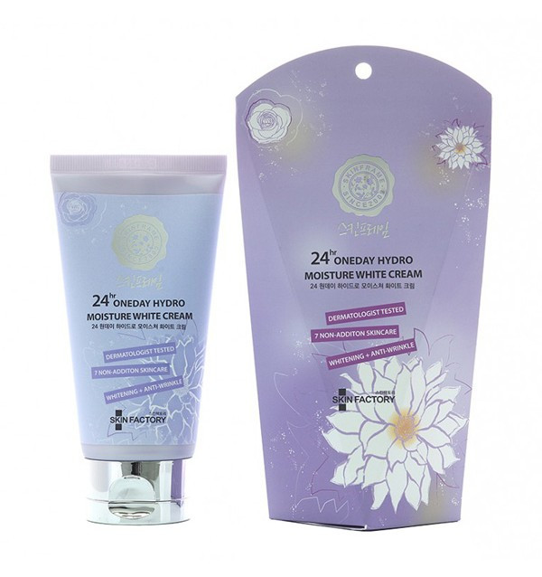 Крем для лица, рук, ног и тела Skinfactory 24Hr Oneday Hydro Moisture White Cream (100 г) - фото 1 - id-p58152797