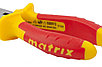 Длинногубцы прямые Insulated, 160мм, двухкомпонентные рукоятки// Matrix, фото 3