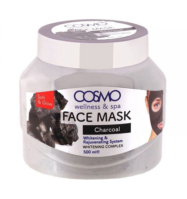 Крем-маска с древесным углем Cosmo Charcoal Face Mask (500 мл)