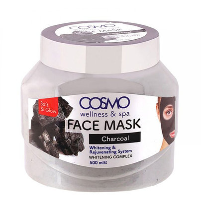 Крем-маска с древесным углем Cosmo Charcoal Face Mask (500 мл), фото 1
