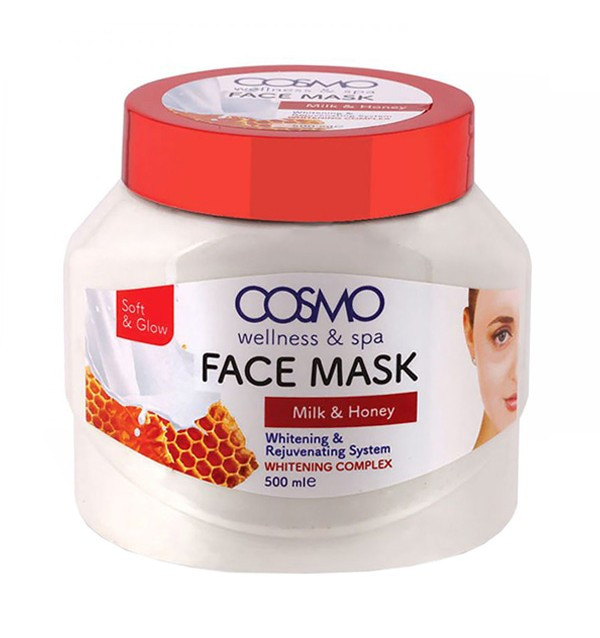 Крем-маска с молоком и медом Cosmo Milk and Honey Face Mask (500 мл) - фото 1 - id-p58152825
