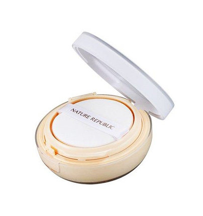 Кушон бежевый Nature Republic Provence Intensive Ampoule Cushion SPF50+/PA+++ Natural Beige (15 г), фото 2