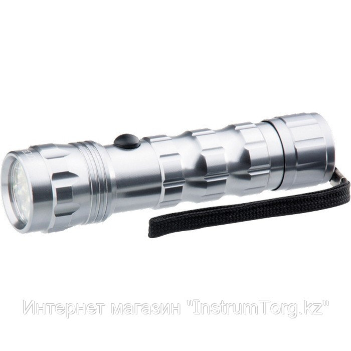 Фонарь светодиодный, алюминиевый корпус, влагозащищённый, 12 LED, 3хААА// Stern