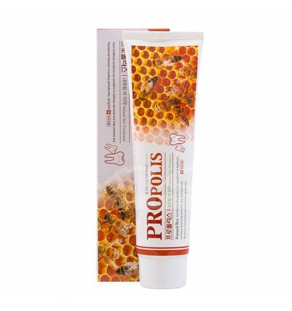 Натуральная зубная паста с прополисом Hanil Natural Bee Propolis Toothpaste (180 г) - фото 1 - id-p58153119