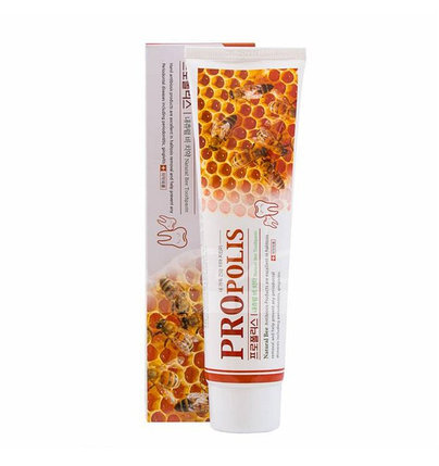 Натуральная зубная паста с прополисом Hanil Natural Bee Propolis Toothpaste (180 г), фото 2