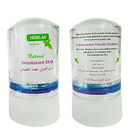 Натуральный дезодорант алунит без запаха Ikhlas (60 г, Египет)