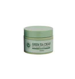 Осветляющий крем для лица с зеленым чаем Giinsu Shining Green Tea Cream (50 г)