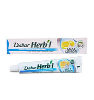 Отбеливающая зубная паста Dabur Herbal Salt & Lemon