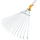 Грабли веерные стальные, 190-600х790-1620 мм ,15 зубьев, раздвижные,стальной черенок, LUXE// Palisad, фото 2