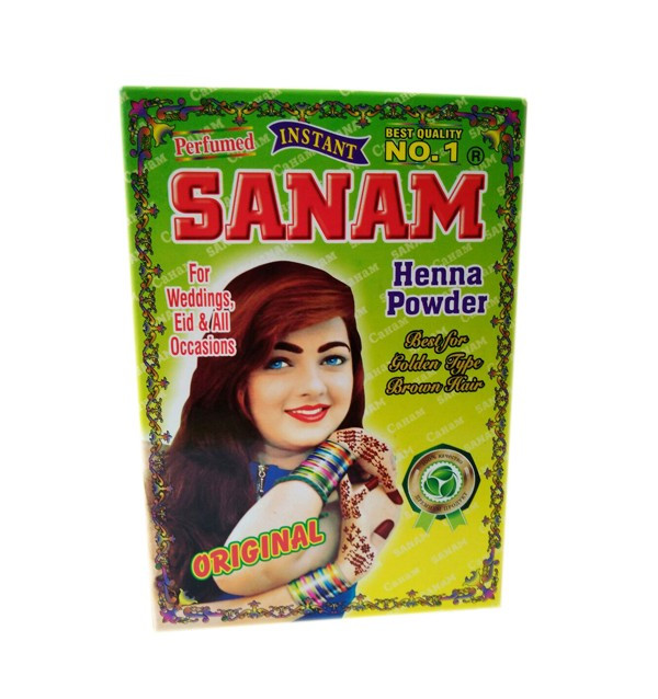 Хна для волос и мехенди Sanam (коричневая) - фото 1 - id-p58153387