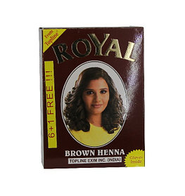 Хна для окрашивания волос Royal Brown (каштановый)