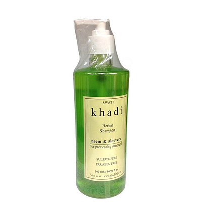 Шампунь с нимом и алоэ вера против перхоти Khadi, фото 2