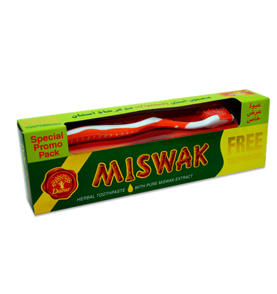 Зубная паста Miswak (Dabur) с щеткой в подарок!, фото 2