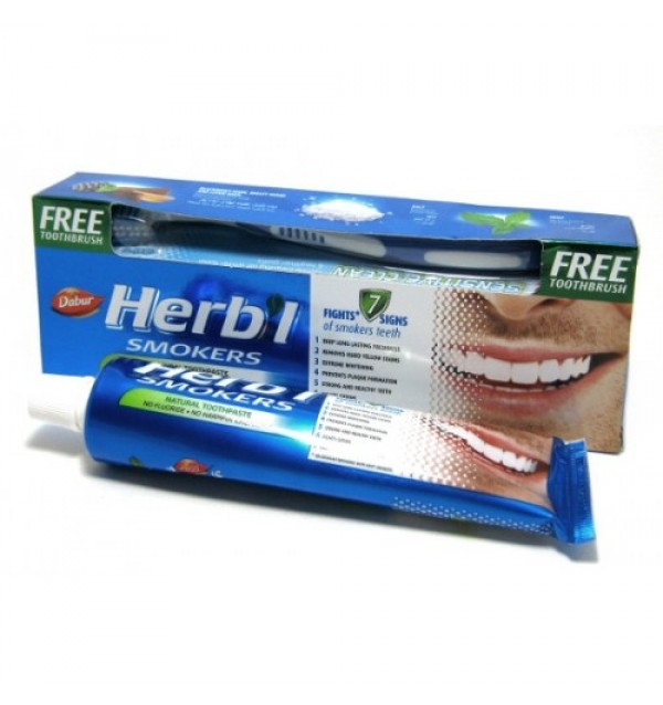 Зубная паста для курящих  Dabur Herbal Smokers