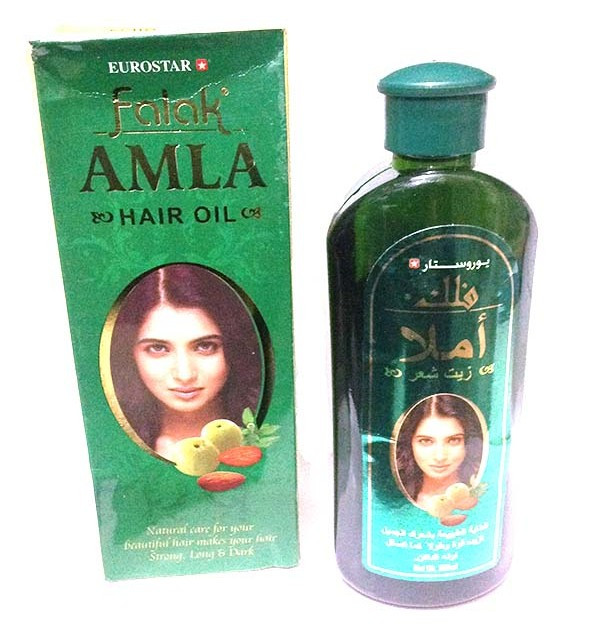 Масло Амлы для волос Falak Amla Hair Oil c миндалем - фото 1 - id-p58153583