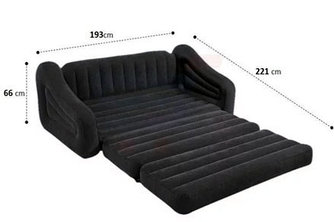 Раскладной надувной диван - кровать, Intex 68566 доставка