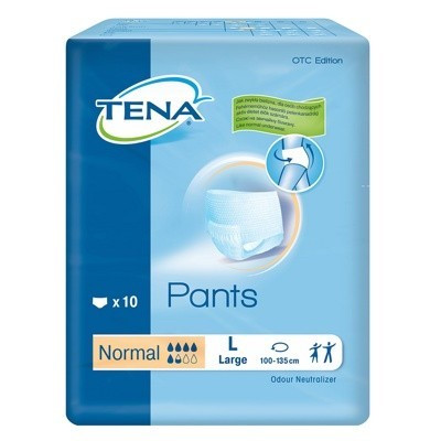 Подгузники трусики TENA Pants Normal L 10 шт - фото 1 - id-p56712631