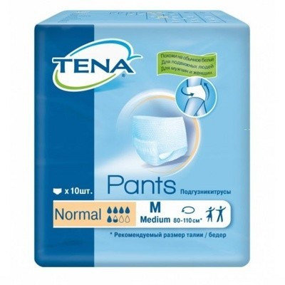 Подгузники трусики ТЕNA  Pants Normal M 10 шт, фото 2