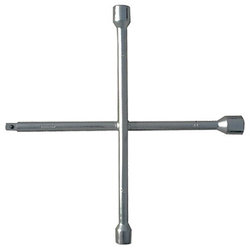 Ключ-крест баллонный, 17 х 19 х 21 мм, под квадрат 1/2", толщина 16 мм// Matrix