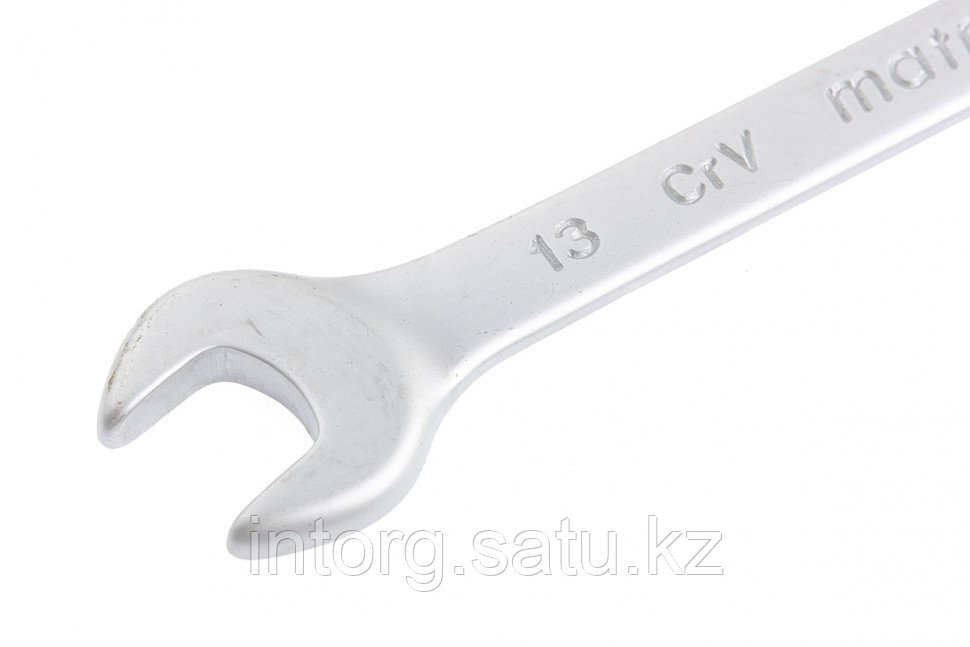 Ключ комбинированный, 13 мм, CrV, матовый хром// Matrix - фото 3 - id-p40185525