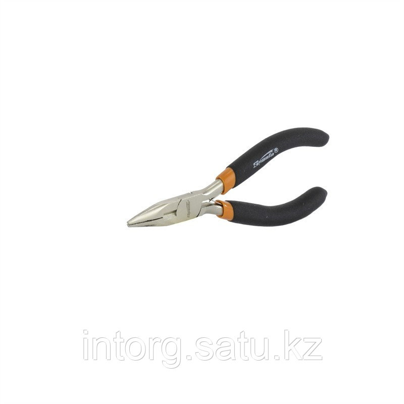 Длинногубцы Mini, 130 мм, никелированные, прямые, авторазжим// Sparta - фото 1 - id-p40185768