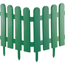 Забор декоративный "Классика", 29х224 см, зеленый, Россия// Palisad