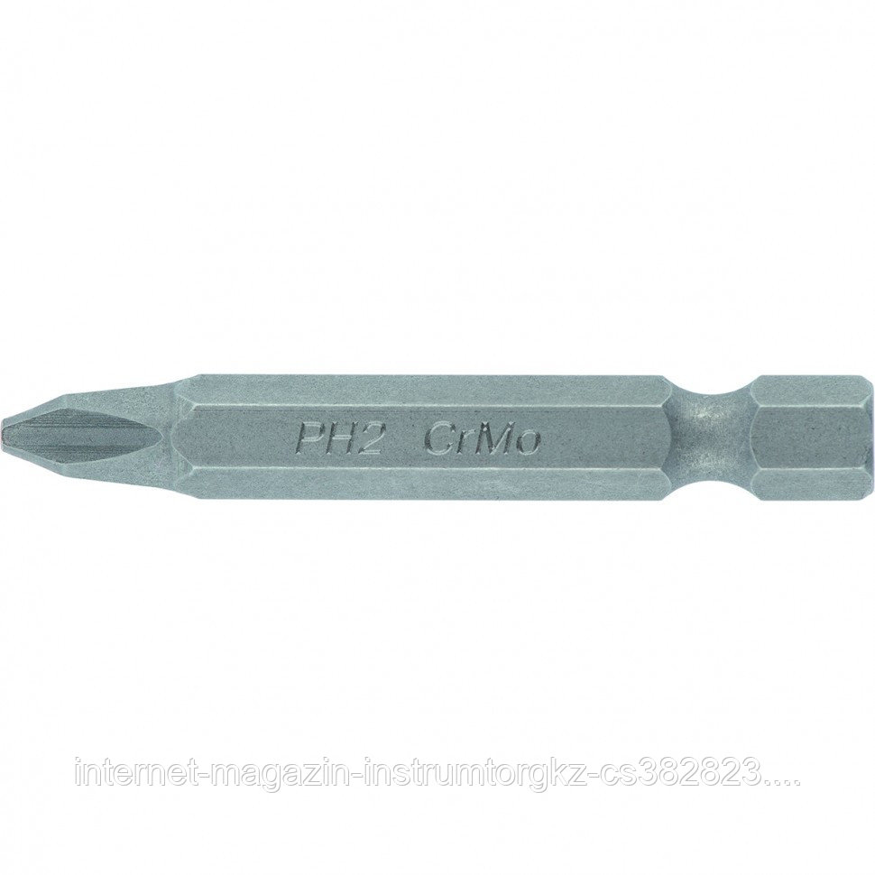 Набор бит PH1x50, сталь CrMo, 5 шт.// Сибртех