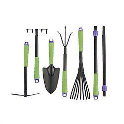 Набор садового инструмента, пластиковые рукоятки, 7 предметов, CONNECT// Palisad