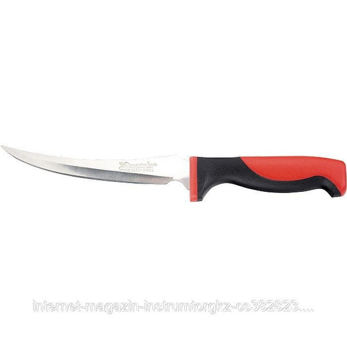 Нож рыбака "FILLET KNIFE" small, 150 мм, двухкомп. рукоятка, пластиковые ножны, KITCHEN// Matrix