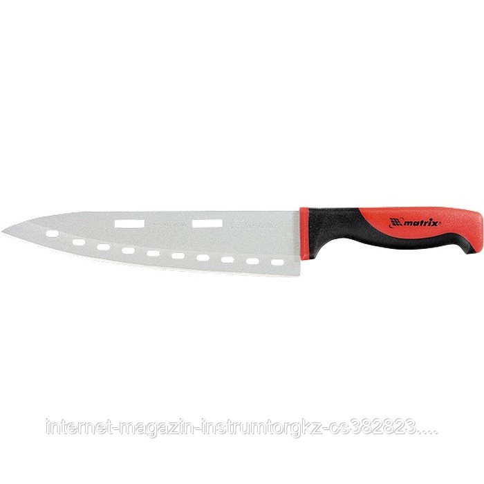 Нож поварской "SILVER TEFLON" large, 200 мм, тефлон. покрытие полотна, двухк. рук., KITCHEN// Matrix