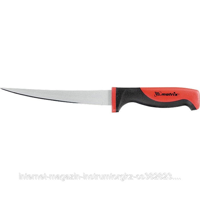 Нож поварской "SILVER TEFLON" fillet, 160 мм, тефлон. покрытие полотна, двухк.рук., KITCHEN// Matrix