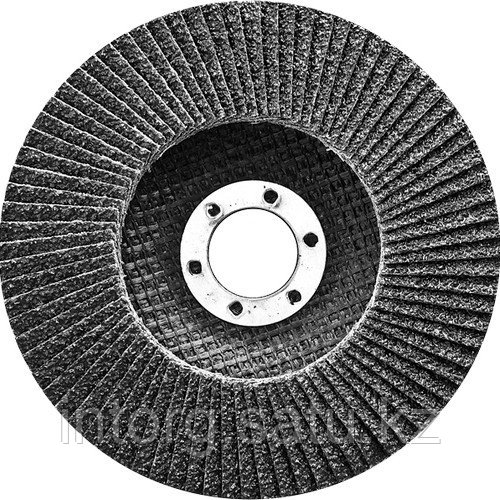 Круг лепестковый торцевой, конический, Р 24, 150 х 22,2 мм// Сибртех - фото 1 - id-p40188796