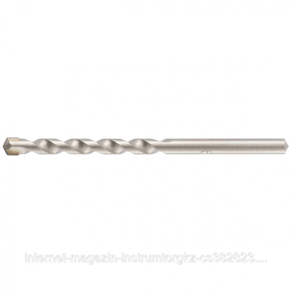 Сверло по бетону, 6 х 100 мм, Carbide TIP, цилиндрический хвостовик// Барс