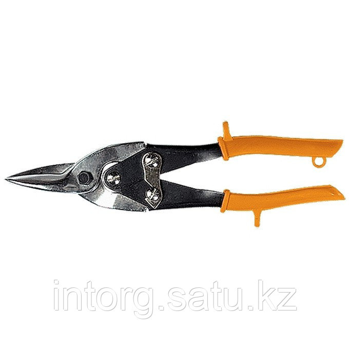 Ножницы по металлу, 250 мм, пряморежущие, обрезиненные рукоятки// Sparta - фото 1 - id-p40189119