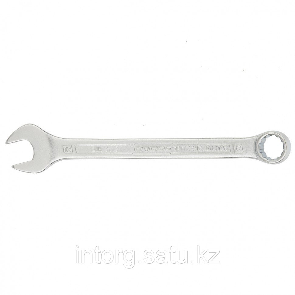 Ключ комбинированный 12 мм, CrV, холодный штамп// Gross - фото 1 - id-p40197922