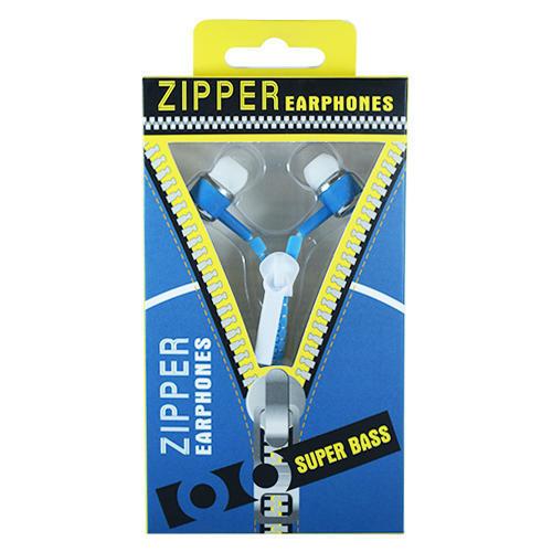 Вакуумные наушники Zipper на молнии с микрофоном - фото 3 - id-p29218014