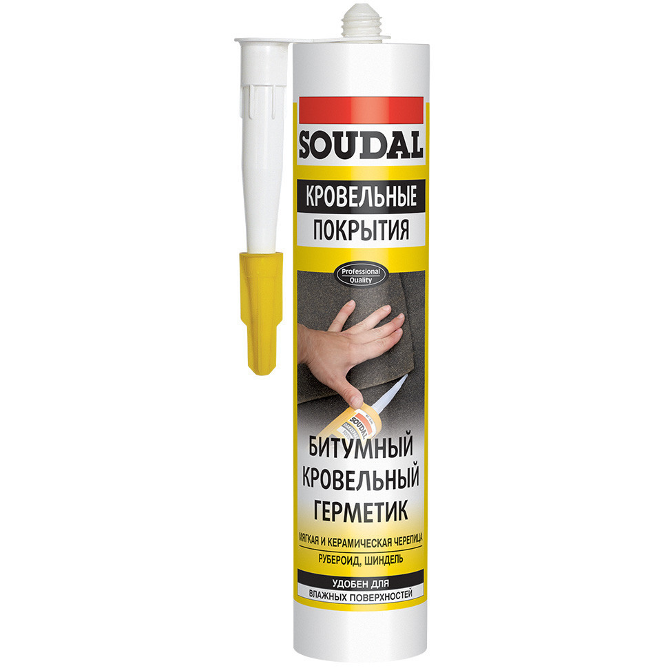 Кровельный герметик Soudal Битумный