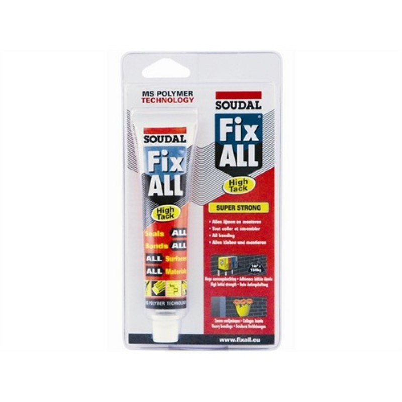 Клей-герметик Soudal Fix All High Tack - фото 1 - id-p56637009