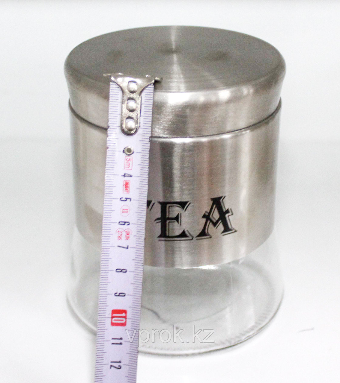 Емкость для чая, серебристая, 1 л. - фото 2 - id-p58190744