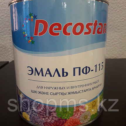 Эмаль ПФ-115 Decostar /голубая 2,6кг, фото 1