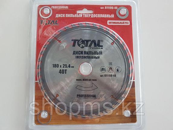 Диск пильный TOTAL TOOLS 185*25,4(60Т)